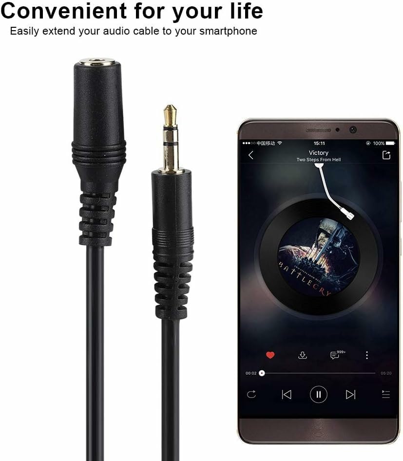 Technotech Audio Extension Cable 3.5mm Stereo Male to Female 1.5m Technotech Technologies