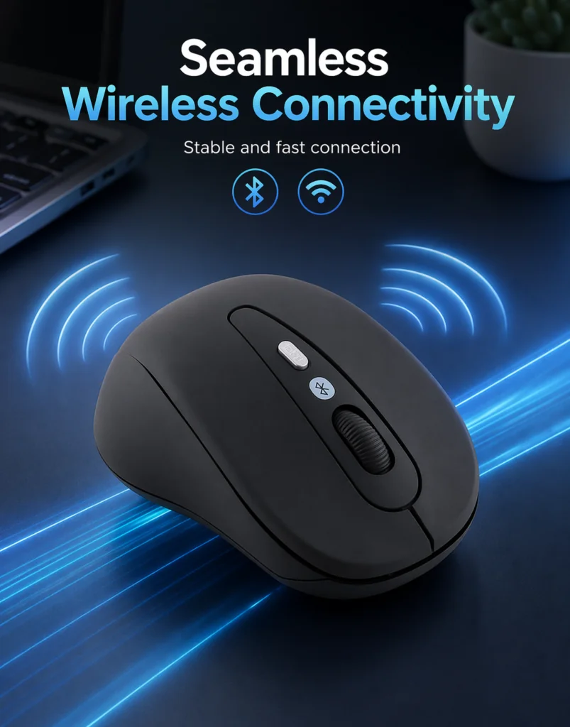 Technotech Bluetooth Wireless Mouse TT-G09 (Black) Technotech Technologies