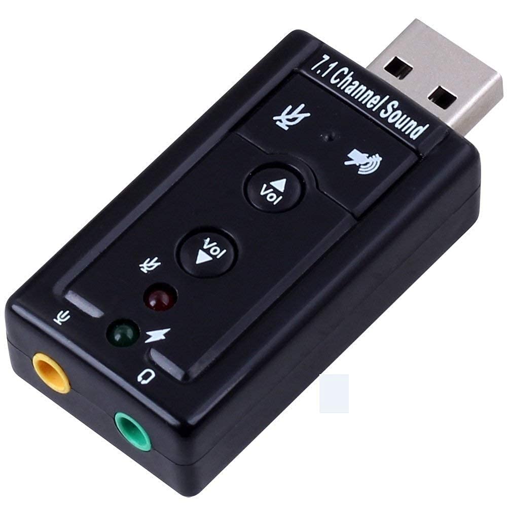 Technotech 7.1 USB External Sound Card with Mic Technotech Technologies