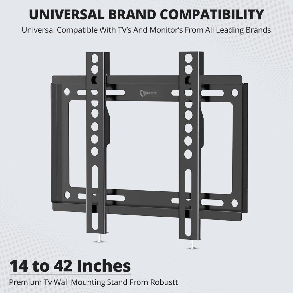 Technotech 14-42 Inches LED TV Wall Mount Bracket for LCD and Plasma Technotech Technologies