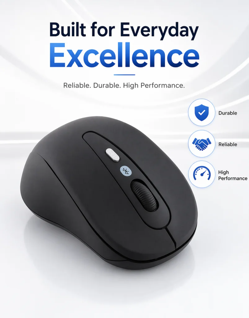 Technotech Bluetooth Wireless Mouse TT-G09 (Black) Technotech Technologies