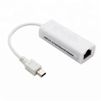 Technotech Mini USB 2.0 to RJ45 Ethernet LAN Adapter (10/100 Mbps)