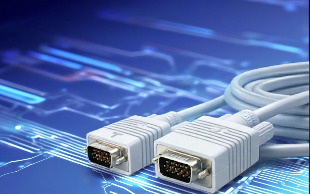 Technotech 10 Meter VGA Cable 15 Pin Male to Male VGA Cable VGA to VGA Cable Lead for PC Monitor Tv LCD Plasma Projector TFT Cable TV-Out Cable, Technotech Technologies