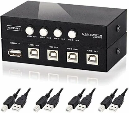 Technotech USB Switch 4 Port