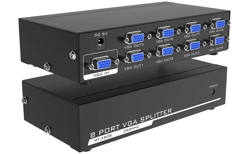 Technotech 8 Port VGA Splitter Technotech Technologies
