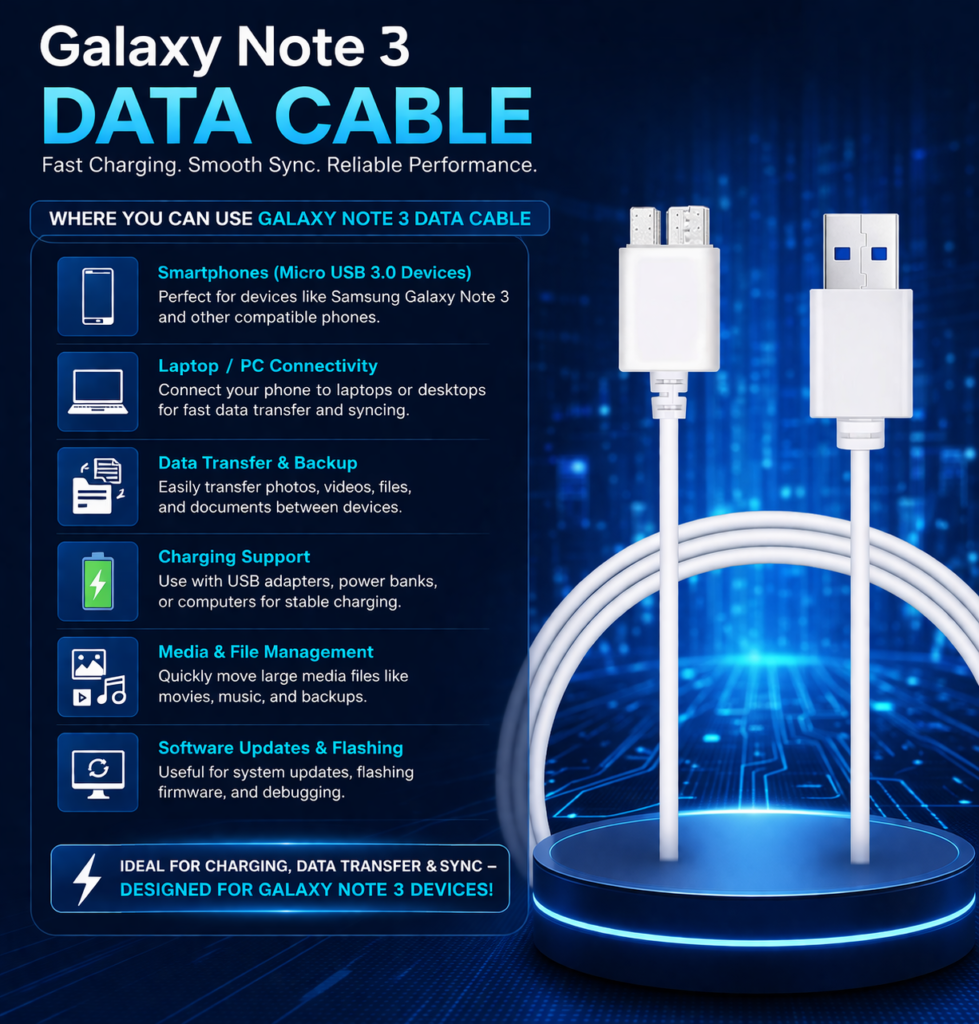 Technotech Galaxy Note 3 Data Cable Technotech Technologies