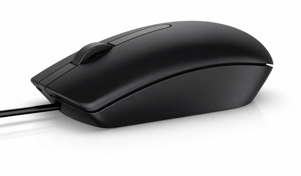 Dell MS116 Wired Optical Mouse 1000Dpi (Chinese Ver., Black) Technotech Technologies