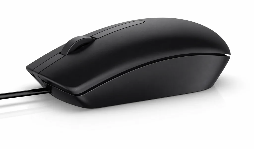 Dell MS116 Wired Optical Mouse 1000Dpi (Chinese Ver., Black) Technotech Technologies