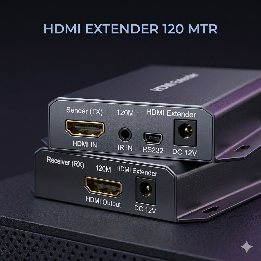 HDMI EXTENDER 120 mtr Technotech Technologies