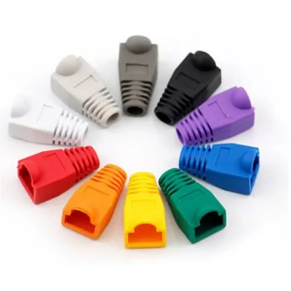 Technotech Boot Cap Gum Cover Cat 5/Cat 6(Pack Of 100)