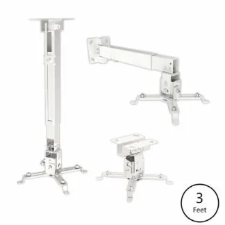 Technotech 3 Feet Ceiling Mount Square Projector Adjustable Stand