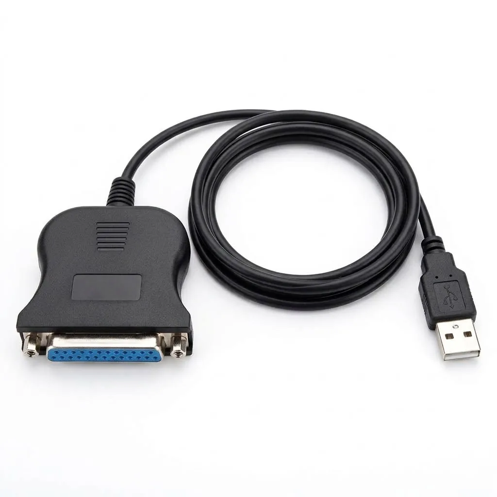 USB TO 25 PIN PARALLEL PORT PRINTER CONVERTER CABLE Technotech Technologies