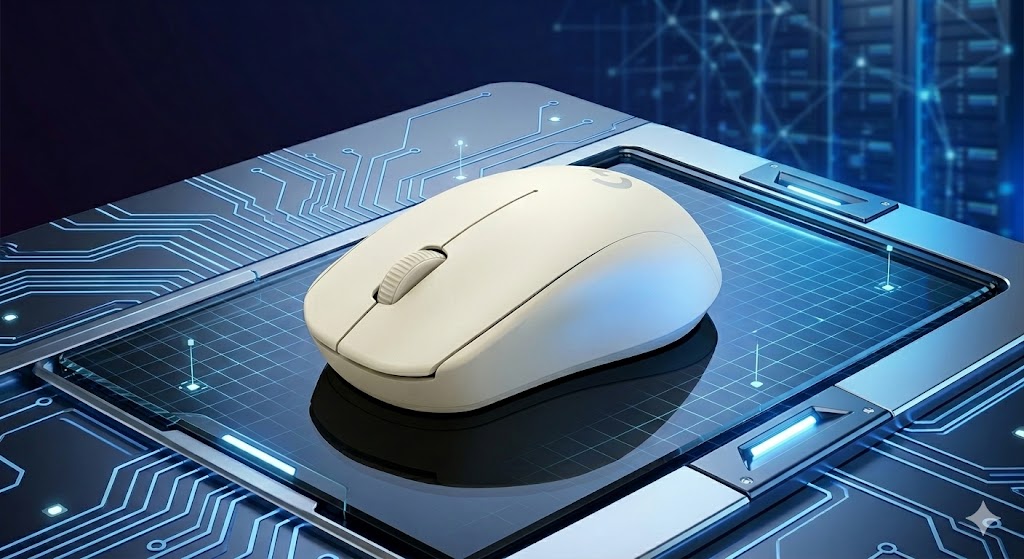 Technotech 2.4G Mini Wireless Keyboard & Mouse Combo with Silicone Keyboard Cover (White) Technotech Technologies