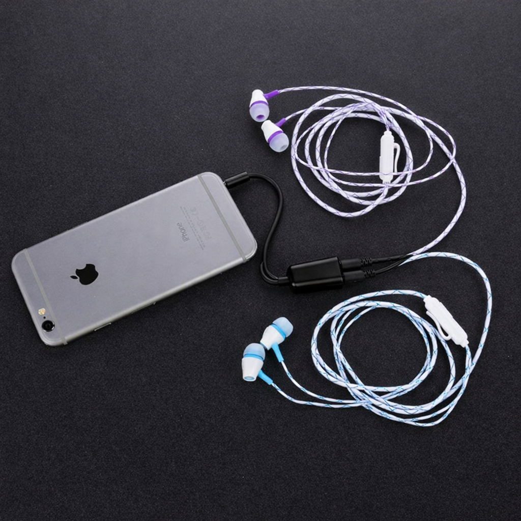 Technotech Audio Splitter Cable (Black ,White) Technotech Technologies