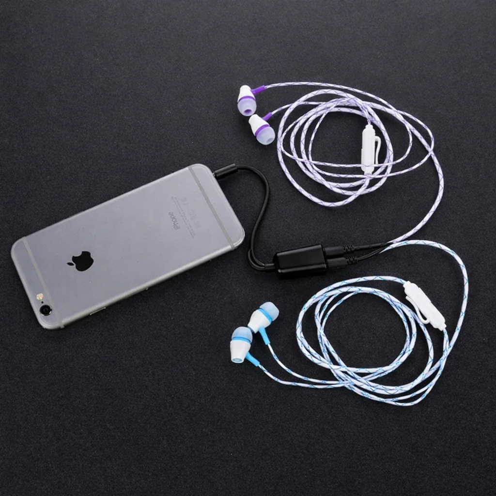 Technotech Audio Splitter Cable (Black ,White) Technotech Technologies