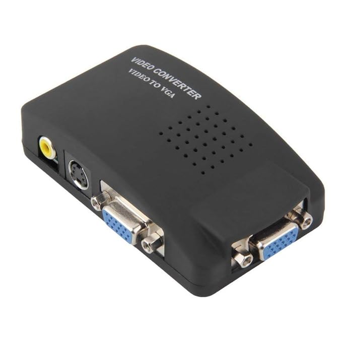 PAL TO VGA CONVERTER (BLACK ) Technotech Technologies