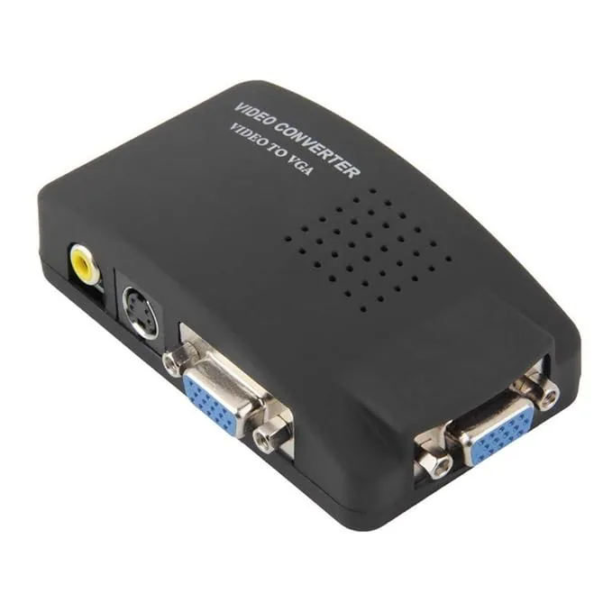 PAL TO VGA CONVERTER (BLACK ) Technotech Technologies
