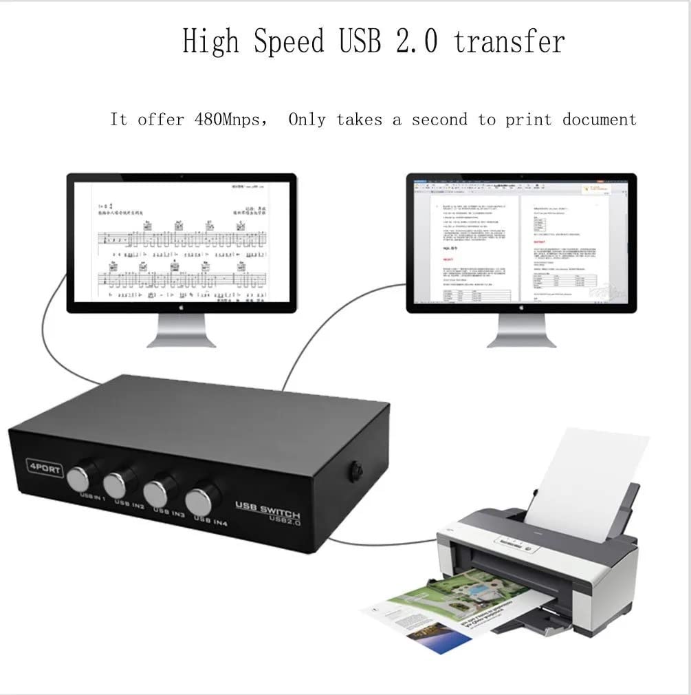 Technotech USB Switch 4 Port Technotech Technologies
