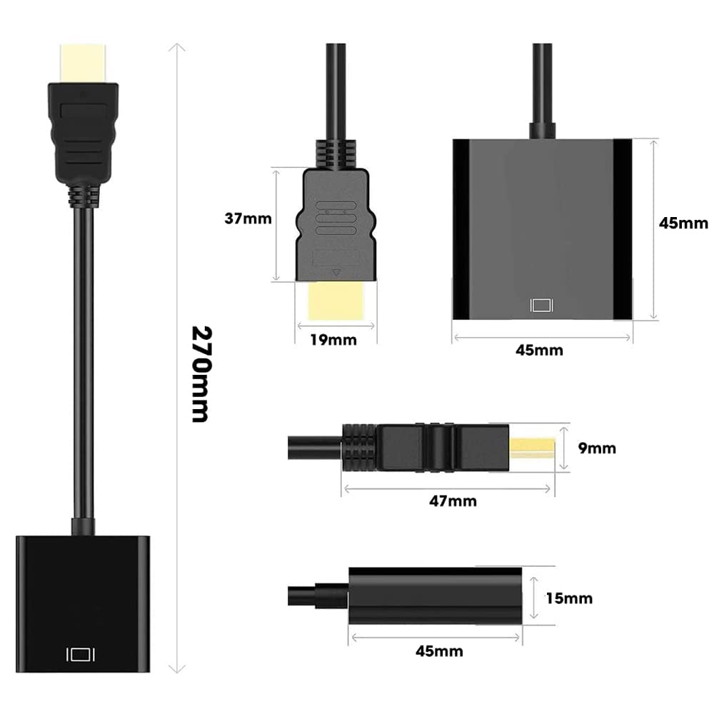 HDMI to VGA converter(1920 X 1080P) Technotech Technologies