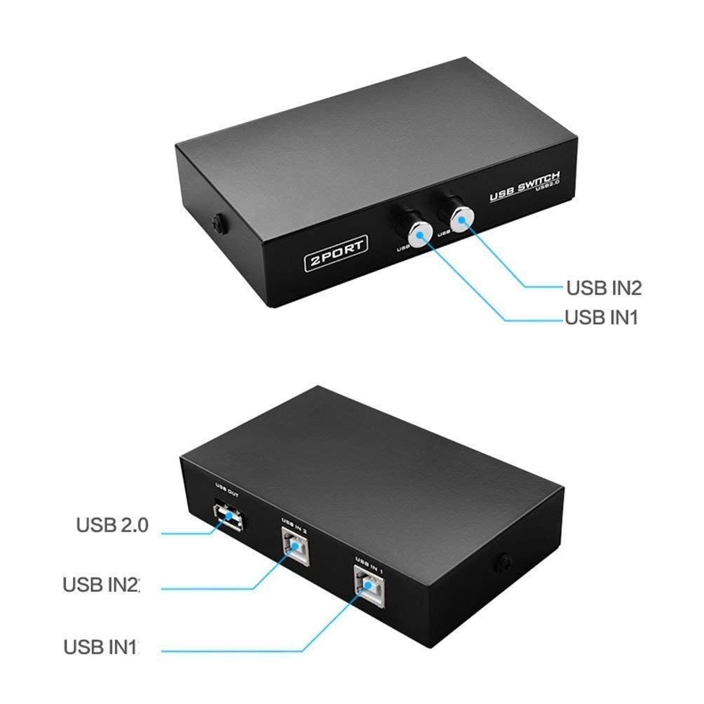 Technotech USB Switch 2 Port Technotech Technologies