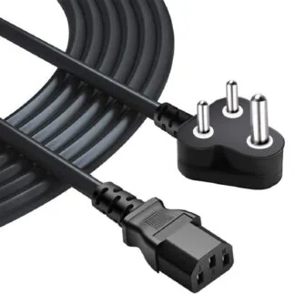 Technotech Desktop Power Cable Cord (1.5 Meter - Black)