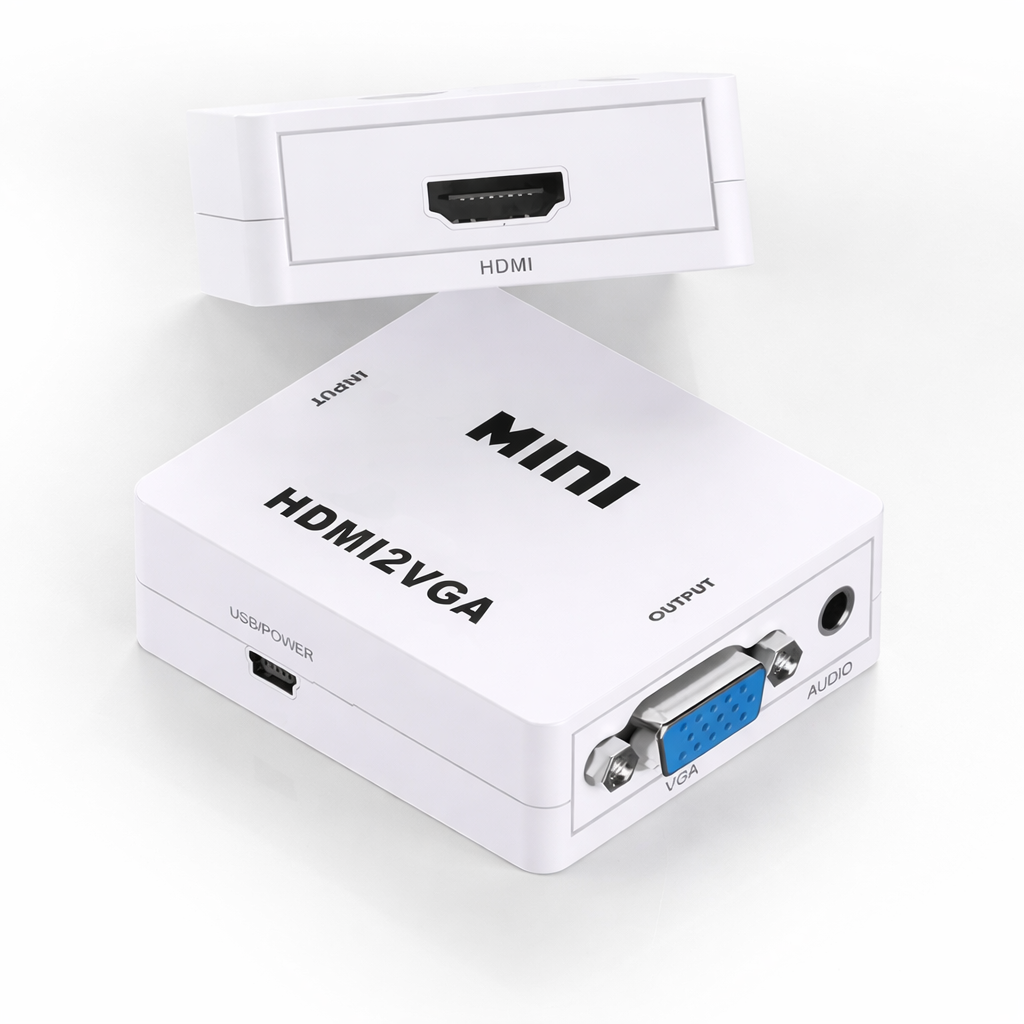 MINI COMPACT VIDEO HDMI TO VGA CONVERTER Technotech Technologies