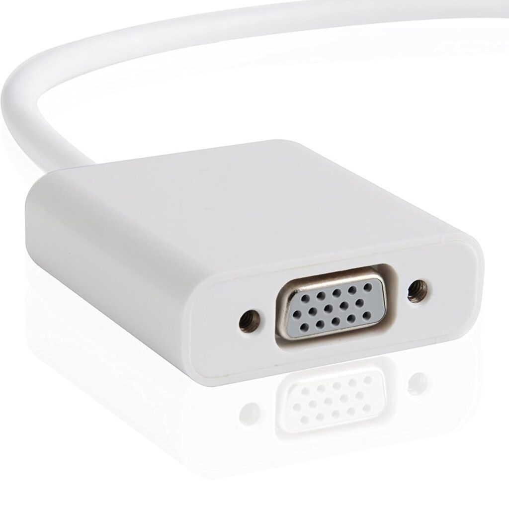 Mini DisplayPort to VGA Converter – 1080P Active Adapter for Monitor & Projector Technotech Technologies