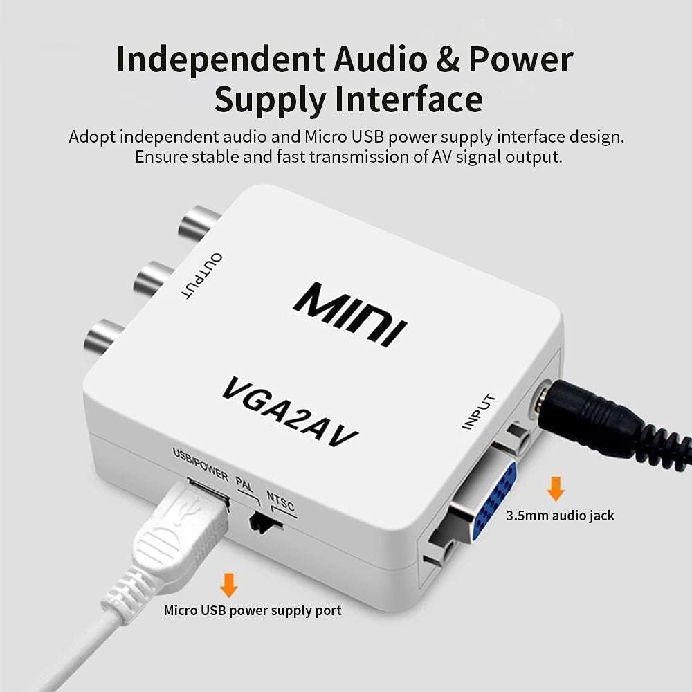 MINI VGA2AV CONVERTER Technotech Technologies