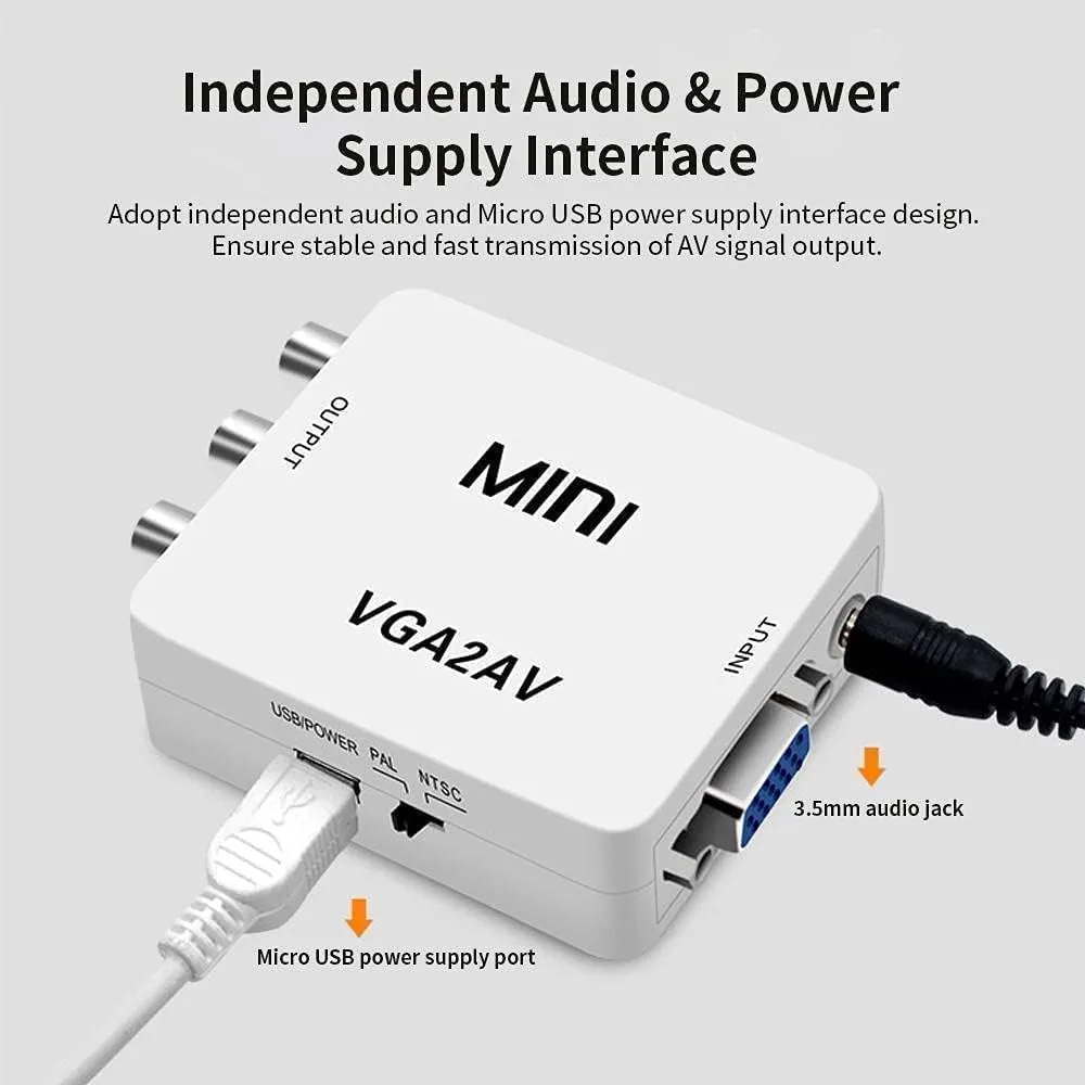 MINI VGA2AV CONVERTER Technotech Technologies