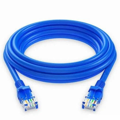 Technotech Cat6 Ethernet Lan Patch Cable (2 Meter, Blue)