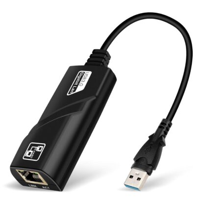 USB 3.0 to Gigabit RJ45 Ethernet LAN Adapter (10/100/1000 Mbps)