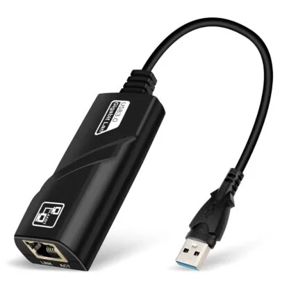 USB 3.0 to Gigabit RJ45 Ethernet LAN Adapter (10/100/1000 Mbps)
