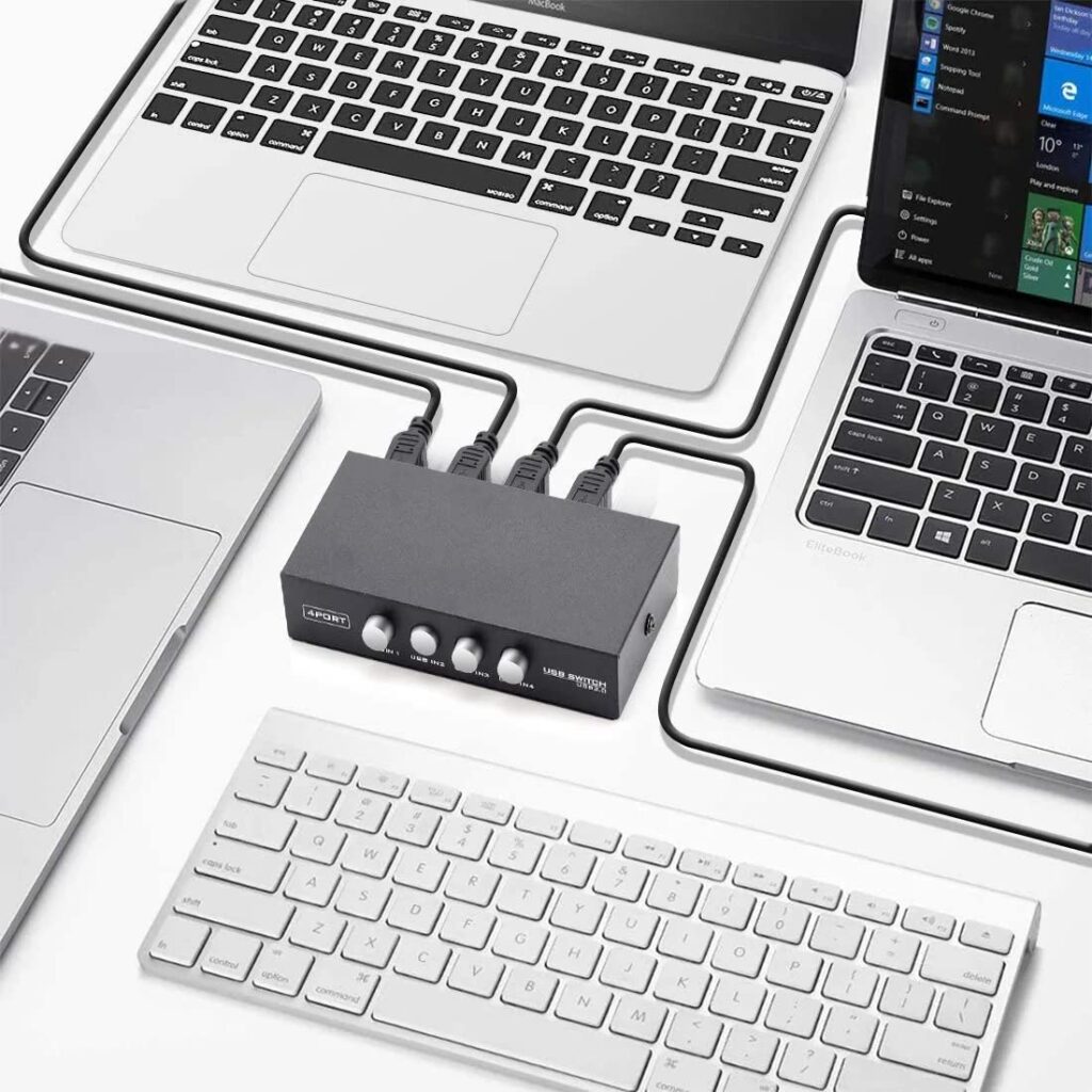 Technotech USB Switch 4 Port Technotech Technologies