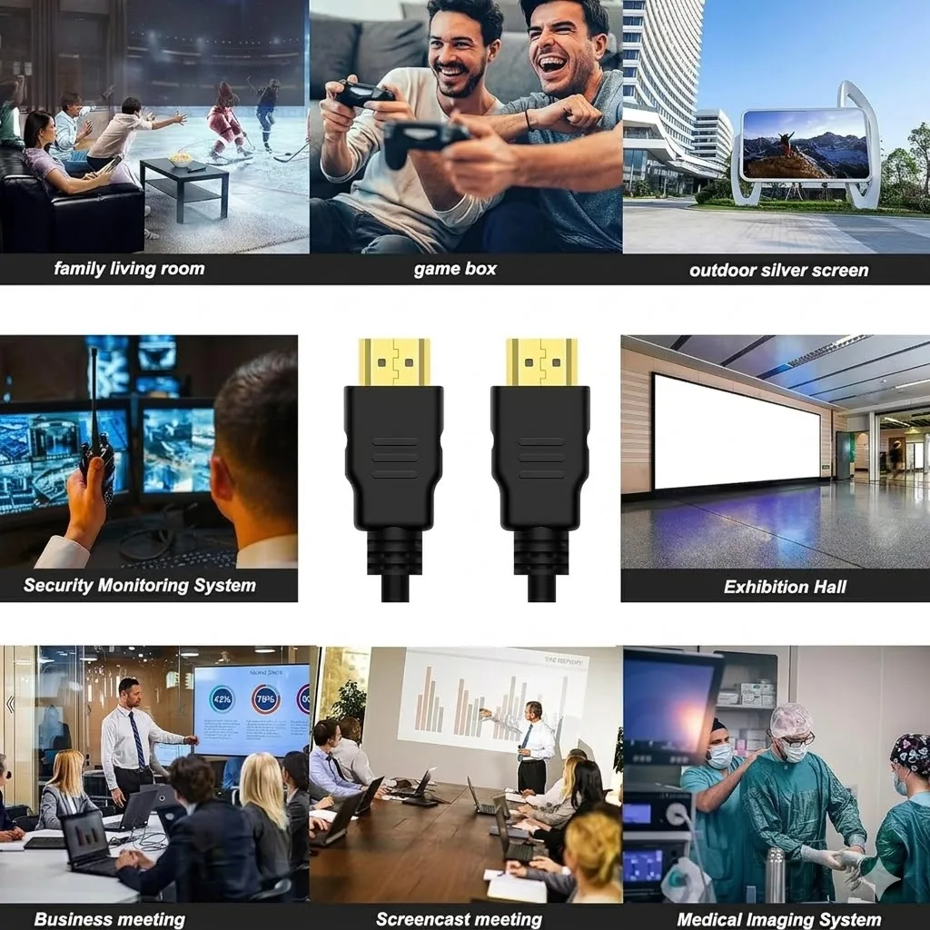 Technotech HDMI Male to Male Cable | High Speed | 1080p (15 Meter, Black) Technotech Technologies