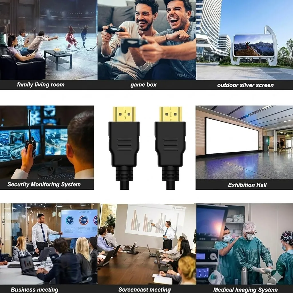 Technotech HDMI Male to Male Cable | High Speed | 1080p (3 Meter, Black) Technotech Technologies