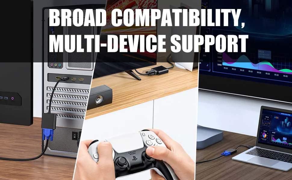 HDMI to VGA converter(1920 X 1080P) Technotech Technologies