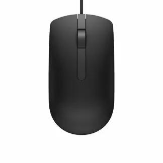 Dell MS116 Wired Optical Mouse 1000Dpi (Chinese Ver., Black)