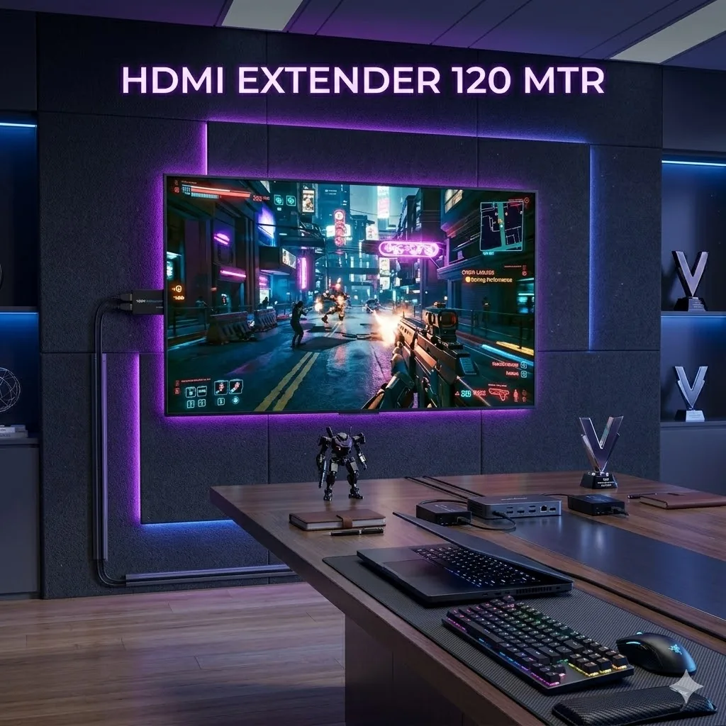 HDMI EXTENDER 120 mtr Technotech Technologies