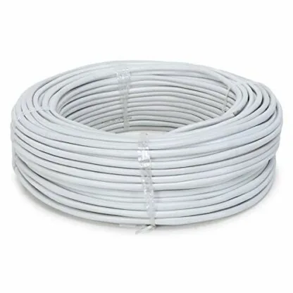 Technotech 90 Meter CCTV Cable 3+1 Works with All Brand CCTV Cameras