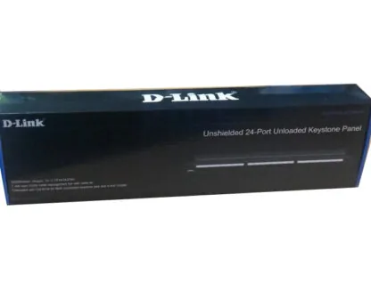 D-Link Cat6 UTP 24 Port Loaded Patch Panel/ Cat6 24 Port Panel