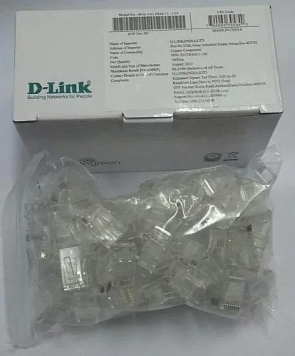 D-Link RJ45 Connecters (100PCS)