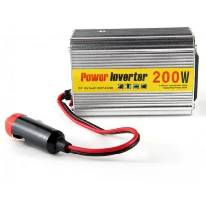 DC TO AC 200W POWER INVERTER WITH USB PORT
