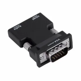 HDMI TO VGA CONVERTER WITH AUDIO (WHITE BOX)