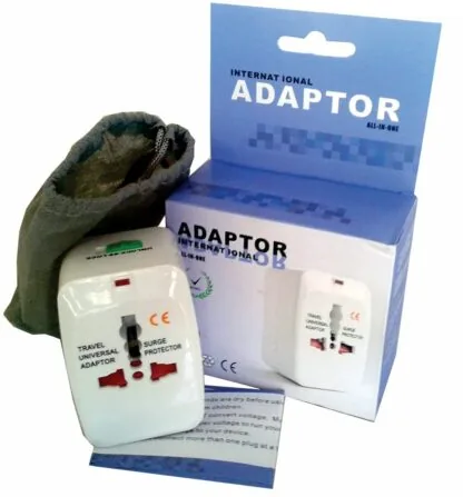Technotech UNIVERSAL INTERNATIONAL WORLDWIDE TRAVEL ADAPTER AC POWER PLUG ADAPTER FOR USA/UK/AUS/EU