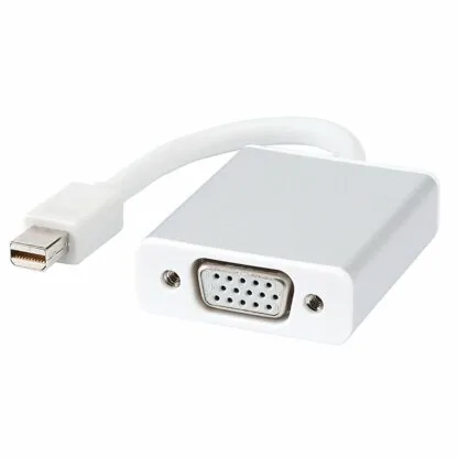 Mini DisplayPort to VGA Converter – 1080P Active Adapter for Monitor & Projector