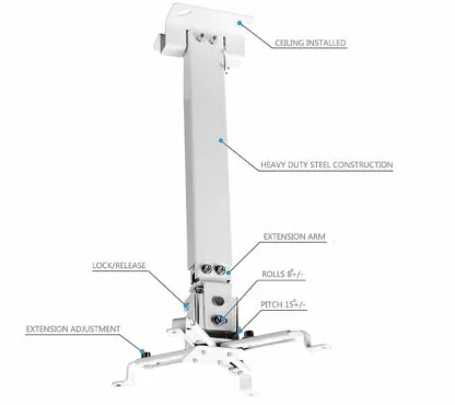 Technotech 2 Feet Projector Ceiling Mount