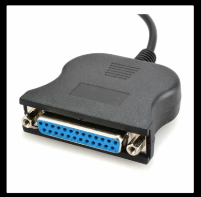 USB TO 25 PIN PARALLEL PORT PRINTER CONVERTER CABLE