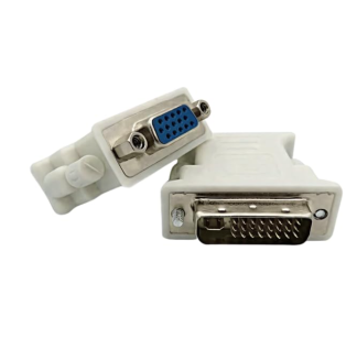 DVI MALE TO VGA FEMALE CONNECTOR/DVI MALE 24+1