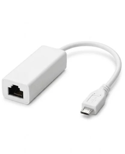 MICRO USB TO LAN ETHERNET ADAPTER 10/100MBPS/USB 2.0