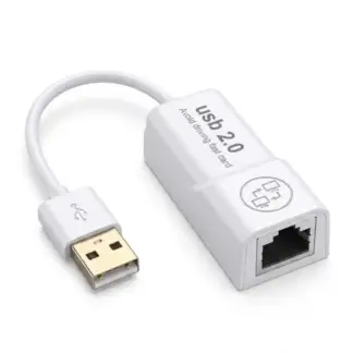 USB 2.0 to Gigabit LAN Ethernet Adapter (10/100/1000 Mbps)